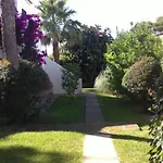 With Garden And Swimming And *